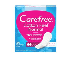 Carefree Coton 280 Protège-slips 5 fils 934 g non parfumé
