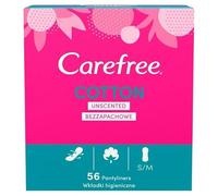 Carefree Protège-slips Cotton Feel Normal au parfum frais, taille normale, 56 pièces (lot de 1)