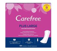 Carefree Plus Large Light Scent Panty Liners 64 Pack