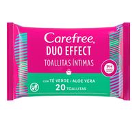 Carefree Toallitas Intimas con Te Very Aloe Vera 20uds