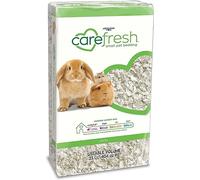 Carefresh Litière en Papier Naturel Blanc 99% Anti-poussière pour Petit Animal Domestique avec contrôle des odeurs, 23 l