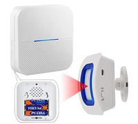 Caregiver Pager Intérieur Portable Détecteur de Mouvement Alarme Chambre Lit Alarmes et Prévention des chutes pour les patients âgés atteints de démence/boîte aux lettres Dispositif d'alerte pour la