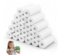 Carehabi 20 Rouleaux Papier Thermique 57mm x 25mm Sans BPA et Sans Encre