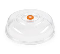 Carehabi 23.5cm Cloche Micro Onde sans BPA pour la Cuisine, Tranpsarent | Cloche pour le Micro Onde Universelle, Couvercle Micro Ondes Parfait pour Protéger les Plats Alimentaires