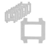 Carehabi 8 Pièces Serpillère Rechange pour Ecovacs Winbot Chiffon Kit