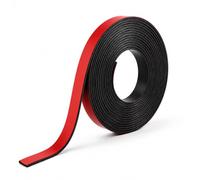 Carehabi Bande Magnétique Autocollante 4m, Bande Aimantée Adhésive avec Épaisseur 2mm, Ruban Magnétique Adhésif pour Moustiquaires Fenetre, Scotch Aimanté pour Outils Cuisine, Bureau & DIY