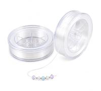 Carehabi Fil Élastique pour Bracelets 0,8 mm, 2 x 100 m, avec Boîtes
