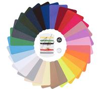 Carehabi Lot de 29 Patch thermocollant,Tissu Thermocollant Rectangulaire Fer à Repasser Ecusson pour Adulte et Enfant Vetement(9,5 cm x 12,5 cm)