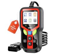 Carehabi OBD2 Diagnostic Voiture, Valise Diagnostic Auto, OBD2 Diagnostic Français pour Tous Les Véhicules Depuis 2003 Et Plus Récents (Noir)