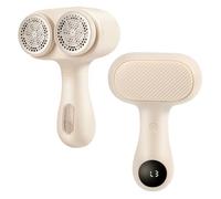 Carehabi Rasoir Anti Bouloche Électrique 3 Niveaux Anti Bouloche Vetement Anti Peluche Vetement Tête à 12 Lames Fraise à Peluches pour Chandails/Vêtements/Rideaux/Tapis