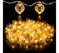 Carehabi 100 Pièces LED Ballons Lampes avec Crochet mini ballons lumineux Ronds Lampions Lumineux pour décoration de fête, Halloween, mariage