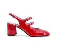 Carel - Escarpins en cuir verni - Femme - Chaussures - Rouge - Taille: 38 EU