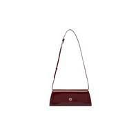 Carel Paris Sacs À Main Place De La Madeleine Cuir Rouge Bordeaux