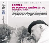 Carème, Maurice - Poèmes interprétés par l'auteur