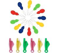 Caremore 18Pcs Enfile-Aiguilles, Enfile-Aiguilles en Plastique pour Couture, Plastique DIY Enfile-Fil,Point de Croix Enfile-Aiguilles, Fil Enfile-Aiguille à Coudre, pour Coudre à Main & Quilting Craft
