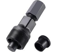 Caremore Outil de démontage de manivelle, extracteur de manivelle de vélo, extracteur de bras de pédalier compact, poulie de pédalier électrique, outil de réparation pour vélos, noir