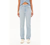 CARENAA MID STRAIGHT JEAN | Mélange de coton biologique Comfort Stretch - bleu (28-32)