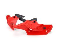 Carénage Aileron De Moto Becquet Frontal Avant Nu De Moto Kit D'aile Aérodynamique pour Kawasaki pour Z900 Z 900 2020 - 2022(Rouge)