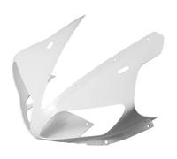 Carénage Aileron De Moto Capot De Carénage Avant Supérieur Moto pour YZF R1 pour YZF-R1 2002 2003 Pièces Kit Carrosserie en Moulage par Injection Blanc Non Peint