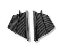 Carénage Aileron De Moto Kit d'ailes Aérodynamiques De Moto Becquet pour H2/H2R pour Scooter pour CBR650R pour S10000RR(Glossy Carbon)