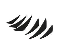 Carénage Aileron De Moto Kit d'ailes Aérodynamiques De Moto Becquet pour H2/H2R pour Scooter pour CBR650R pour S10000RR(Noir)