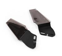 Carénage Aileron De Moto Kit d'ailes Aérodynamiques Moto pour CBR650R CBR600RR CBR1000RR CBR500R CBR250R Becquet De Rétroviseur Aile Fixe(Frosting Brown)