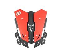 Carénage Aileron De Moto Kit D'extension De Déflecteur Pare-Brise en Aluminium pour Moto Carénage pour MT-15 MT15 MT-125 2019 2020 2021(Rouge)