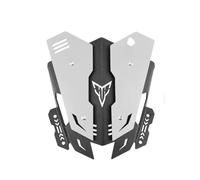 Carénage Aileron De Moto Kit D'extension De Déflecteur Pare-Brise en Aluminium pour Moto Carénage pour MT-15 MT15 MT-125 2019 2020 2021(Argent)