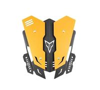 Carénage Aileron De Moto Kit D'extension De Déflecteur Pare-Brise en Aluminium pour Moto Carénage pour MT-15 MT15 MT-125 2019 2020 2021(Gold)