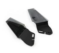 Carénage Aileron De Moto pour BMW pour S1000RR R 1250 RS M1000RR HP4 Course Universel Moto Aile Aérodynamique Kit Aileron Rétroviseur Fixe(Frosting Gray)