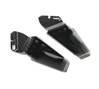 Carénage Aileron De Moto pour Ducati pour 1198 1199 748 749 848 916 996 998 999 Kit D'aile Aérodynamique De Moto Aileron Rétroviseur Aile Fixe(Carbon Gray)