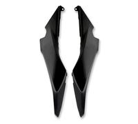 Carénage Arrière Pour Kawasaki Pour Ninja650 2017-2024 Pour Z650 2017-2024 Couverture Siège Passager Arrière Panneau Latéral Protection Housse Siège Arrière(Glossy Black-1 Set)