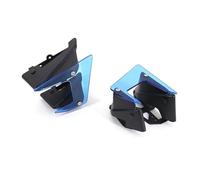 Carénage Avant 1 Paire pour MT-09 pour MT 09 pour MT09 SP Kit D'aile Aérodynamique Aile Carénage À Ailes Fixes 2017 2018 2019 2020 Becquets Force D'appui(Bleu)