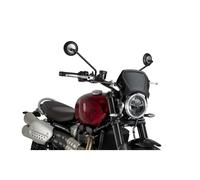 CARENAGE AVANT ALUMINIUM PUIG TRIUMPH SCRAMBLER 1200 X 24-25 NOIR