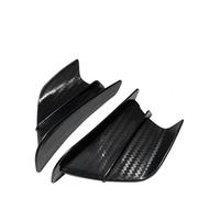 Carénage Avant Becquet Déflecteur D'aile Aérodynamique À Ailes Latérales pour Kawasaki pour Ninja 650 400 300 250 1000SX H2R Z H2(Matte Carbon Look)