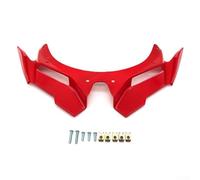 Carénage avant de moto pour Kawasaki ZX4R ZX25R 2021 2023 - Protection d'aile aérodynamique en ABS - Becquet pour améliorer la dynamique du véhicule (rouge)