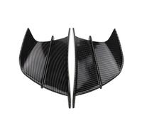 Carénage Avant Kit d'ailes Aérodynamiques Moto Becquet pour Kawasaki pour Ninja 650R ER6N ER6F ER-6N ER-6F ER-5 pour Versys 650 1000(Glossy Carbon Look)