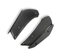 Carénage Avant Kit d'ailes Aérodynamiques Moto pour Kawasaki ZX10R ZX-10R 2011 - 2020, Aile De Carénage À Ailes Fixes(Fibre de Carbone)
