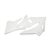 Carénage Avant Plaque Corps Réservoir Carburant Avant Et Arrière Couvercle Protection Capot Carénage Latéral Une Paire pour Kawasaki KLX250 KLX300 1993-2007(Blanc)