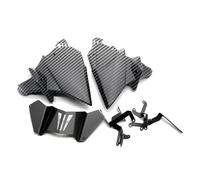 Carénage Avant pour MT09 SP Moto Moteur Aileron Inférieur Ventre Pan Carénage Support Montage pour MT 09 pour Tracer 9/GT FZ-09 2021-2024(Look de Carbone)