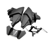 Carénage Avant pour MT09 SP Moto Moteur Aileron Inférieur Ventre Pan Carénage Support Montage pour MT 09 pour Tracer 9/GT FZ-09 2021-2024(Noir Mat)