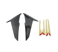 Carénage Avant Spoiler pour ADV350 ADV 350 2022 2023 2024 2025 Moto Côté Droit Gauche Carénage Couvercle Aile Déflecteur Pare-Brise Écran Accessoires(Dark Grey)