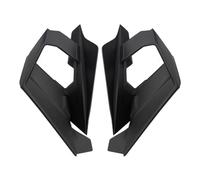 Carénage Boîtier De Protection D'aile Garniture Capot Moto des Deux Côtés Accessoires pour CBR650R pour CBR 650 R 2021 2022 2023 Aileron Fixe(Noir Mat)