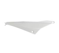 Carenage-Cache Lateral Ar 50 A Boite Adaptable Derbi 50 Senda Drd 2011 Blanc Brillant Droit -P2r-