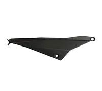 carenage-cache lateral ar 50 a boite compatible avec derbi 50 senda drd 2011+ noir brillant droit -p2r-