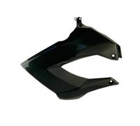 Carenage-cache reservoir 50 a boite adaptable derbi 50 senda 1994+2010 noir brillant gauche --