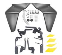 Carénage Capot De Redresseur Latéral Avant pour MT-09SP Becquet Moto À Aile Fixe Vent Gauche Et Droit Accessoires pour Mt09/sp, pour MT-09 Aileron Fixe(Black-Yellow)