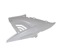 carenage-capot moteur scoot compatible avec mbk 50 nitro 1997+2012-yamaha 50 aerox 1997+2012 blanc brillant gauche -p2r-