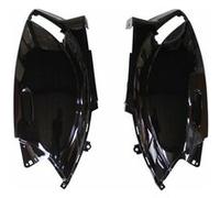Carenage-coque ar scoot adaptable piaggio 50 zip 2000+ noir brillant (paire) -p2r- n/a G