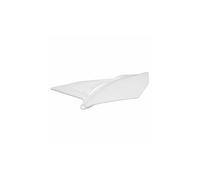 Carenage-coque arriere 50 a boite adaptable beta 50 rr 2012+ blanc gauche -p2r- Uniforme G
